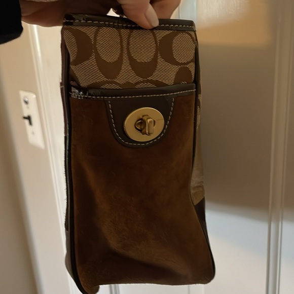 Coach Holiday Patchwork Tote - Picture 6 of 8